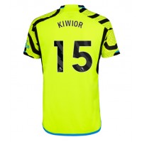 Arsenal Jakub Kiwior #15 Replica Away Shirt 2023-24 Short Sleeve